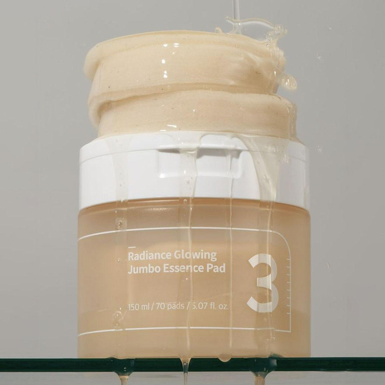 Numbuzin No. 3 Radiance Glowing Jumbo Essence Pad x70