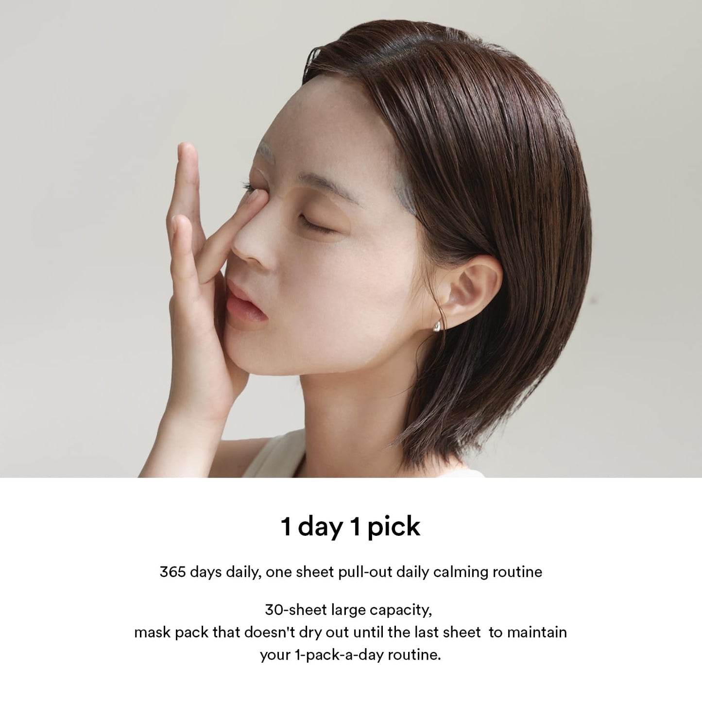 ABIB Heartleaf Sheet Mask Daily Pick [30 Sheets]
