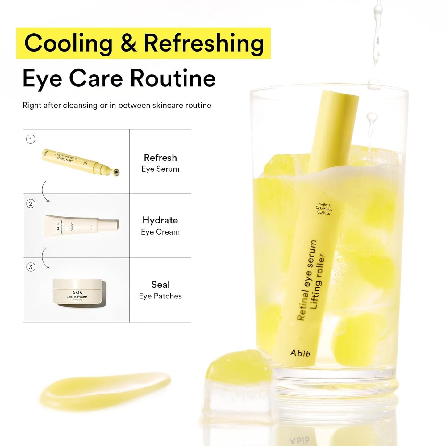 ABIB Retinal Eye Serum Lifting Roller [15ml]