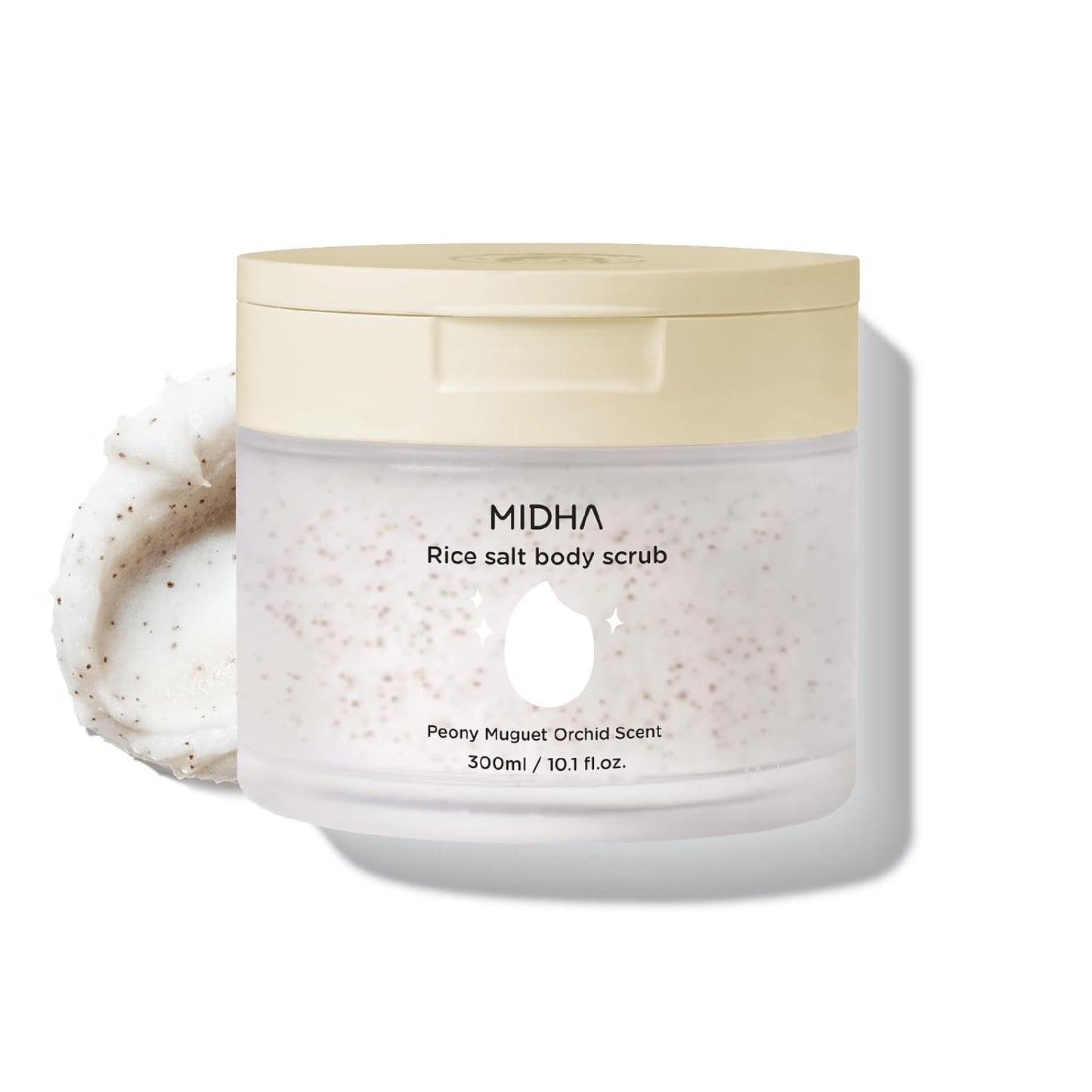 MIDHA Rice Salt Body Scrub [350g]