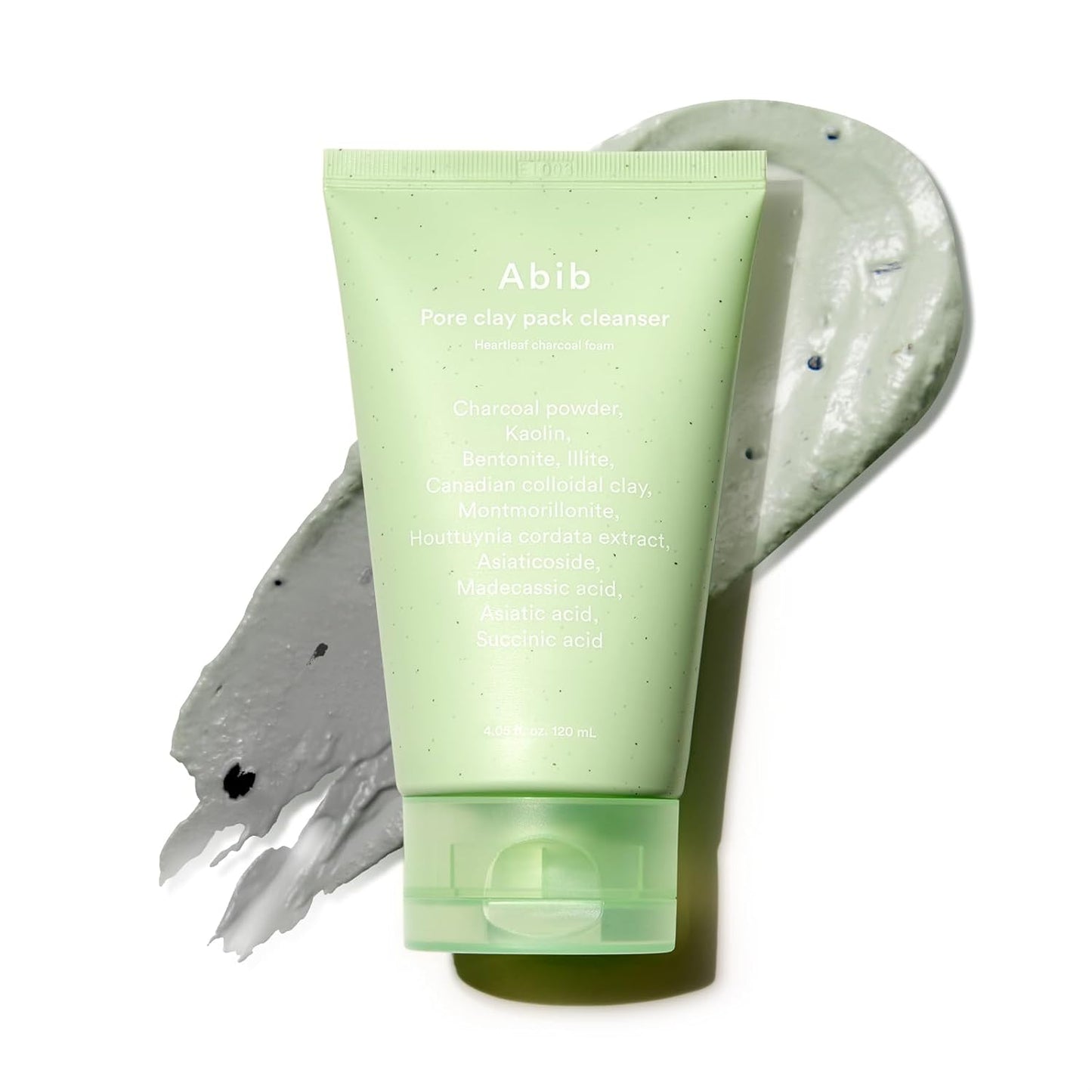 ABIB Pore Clay Pack Cleanser Heartleaf Charcoal Foam [120ml]