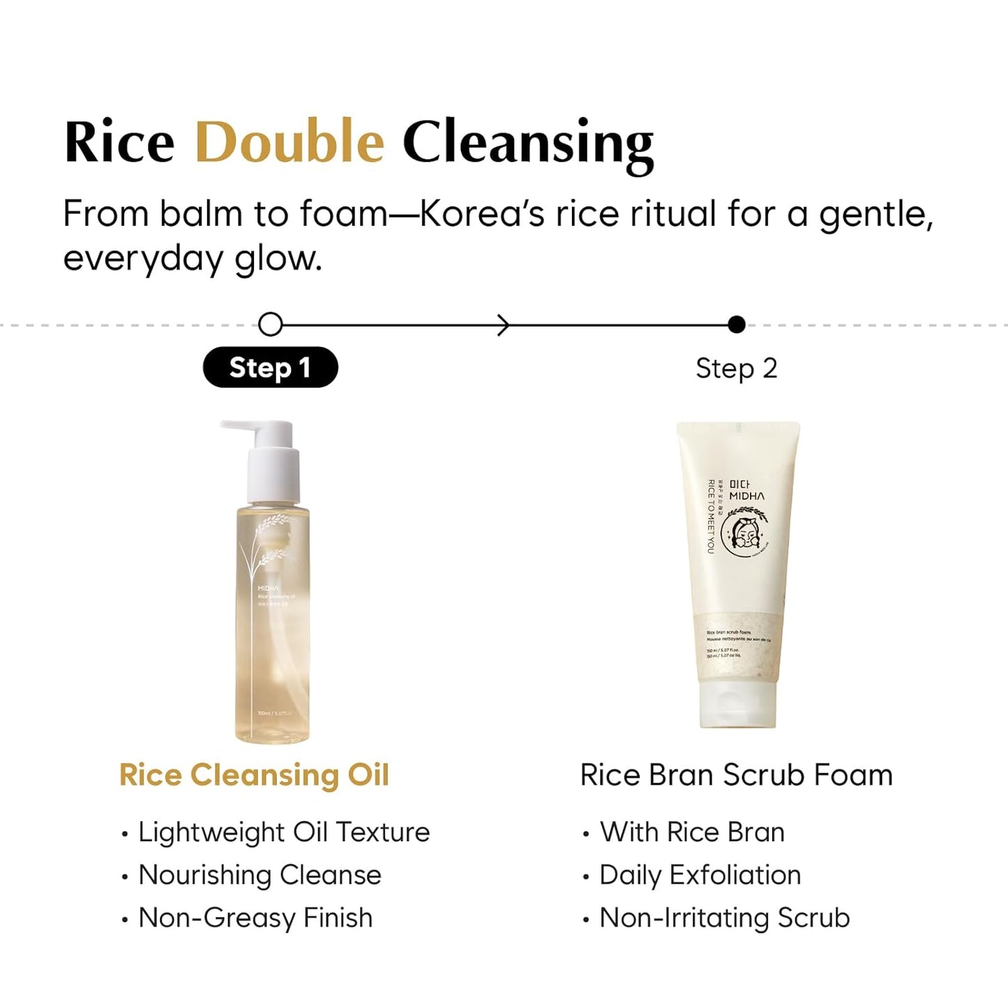 MIDHA Rice Cleansing Oil 150ml