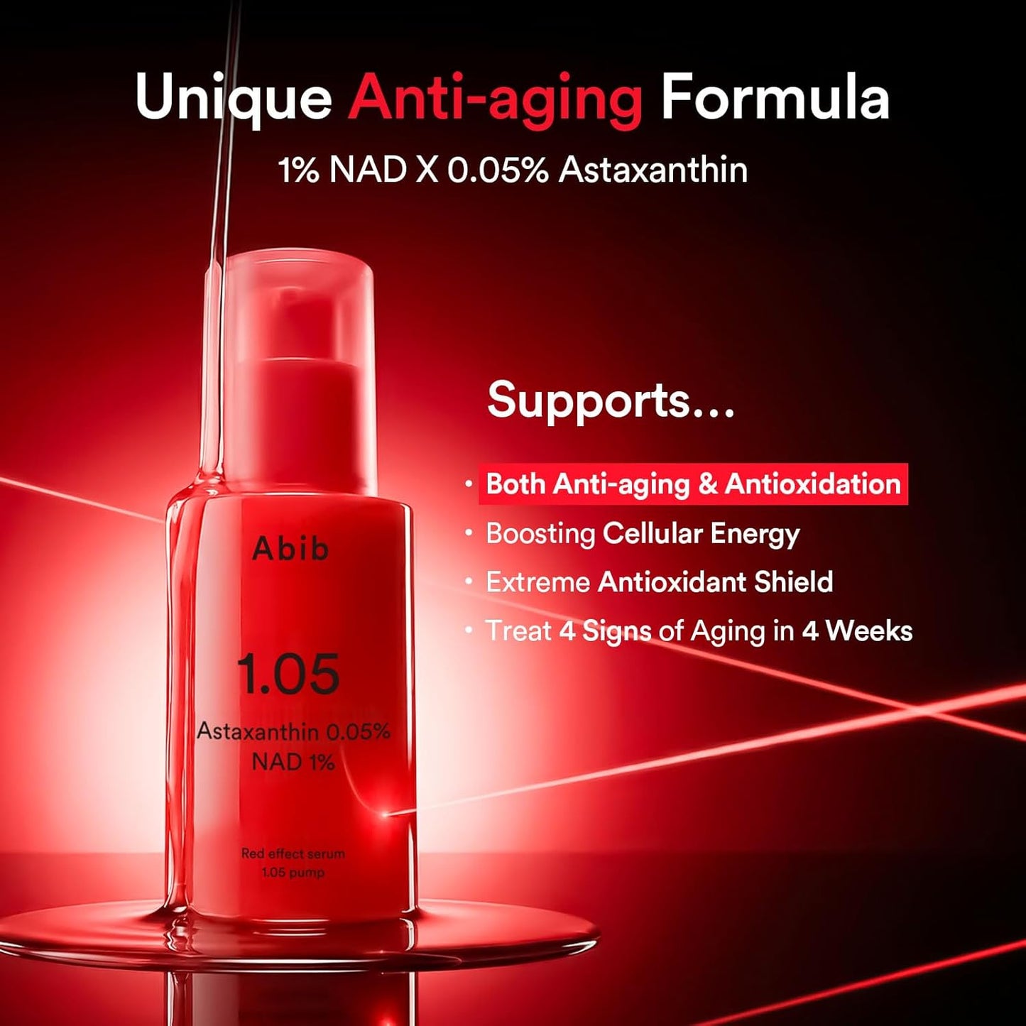ABIB Red Effect Serum 1.05 Pump [30ml]