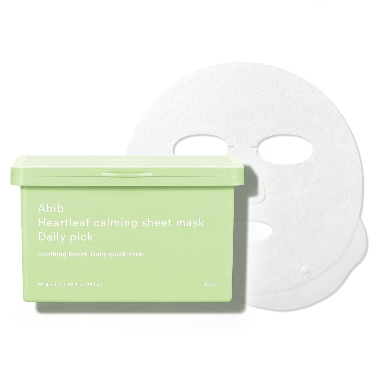 ABIB Heartleaf Sheet Mask Daily Pick [30 Sheets]