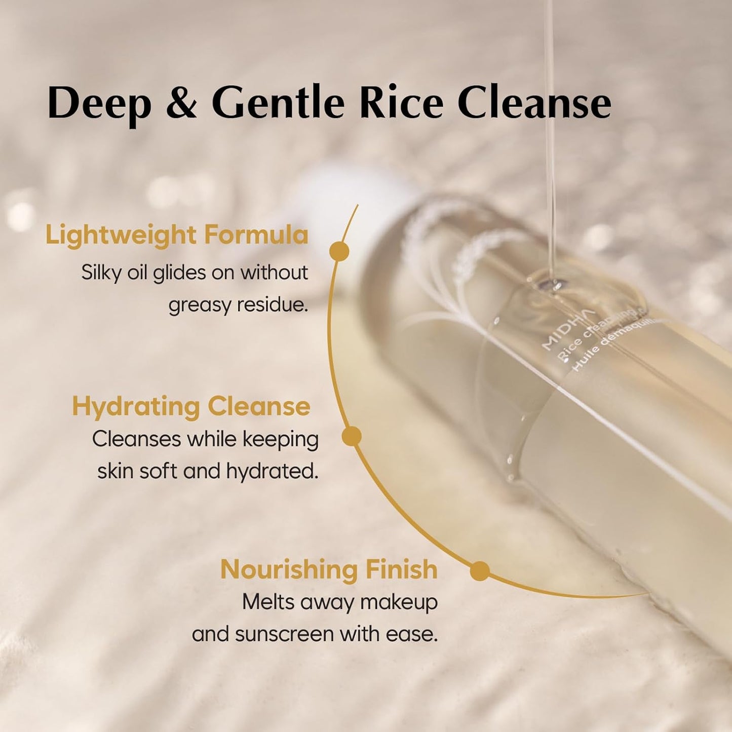MIDHA Rice Cleansing Oil 150ml