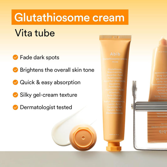 ABIB Glutathiosome Cream Vita Tube Facial Moisturiser [75ml]