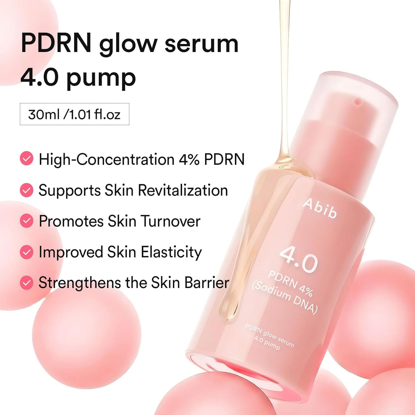 ABIB PDRN Glow Serum 4.0 Pump [30ml]