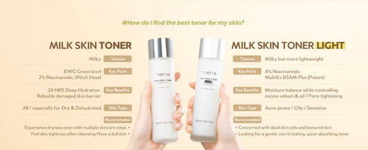 TIRTIR - Milk Skin Toner Light