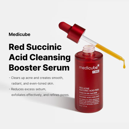 Medicube 21% Acid Wash-off Exfoliant (AHA+BHA+Succinic Acid) 1.41fl.oz