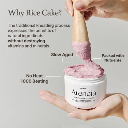 Arencia Fresh Royal Rosehip Rice Mochi Cleanser 120g