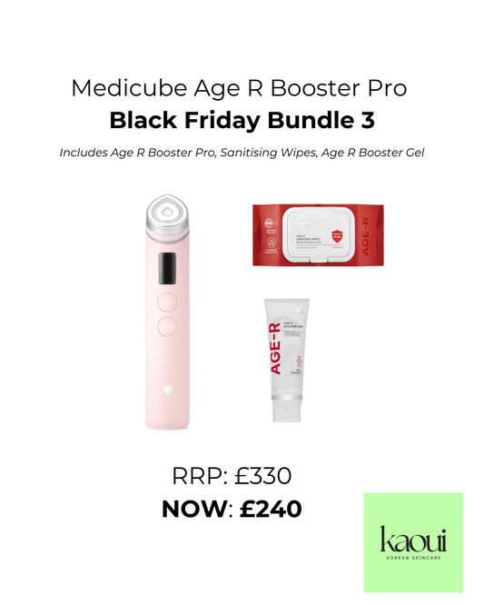 Medicube Age R Booster Pro
Black Friday Bundle 3 (Pre Order est. arrival 10 days)