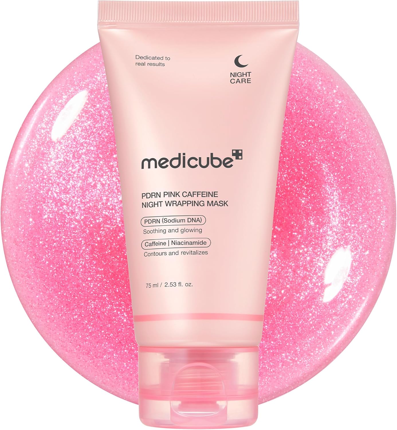 Medicube PDRN Pink Caffeine Night Wrapping Mask 75ml