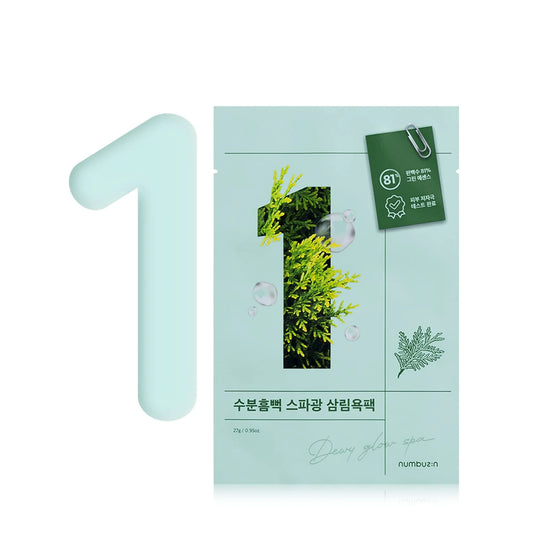 NUMBUZIN No.1 Dewy Glow Spa Sheet Mask 27ml