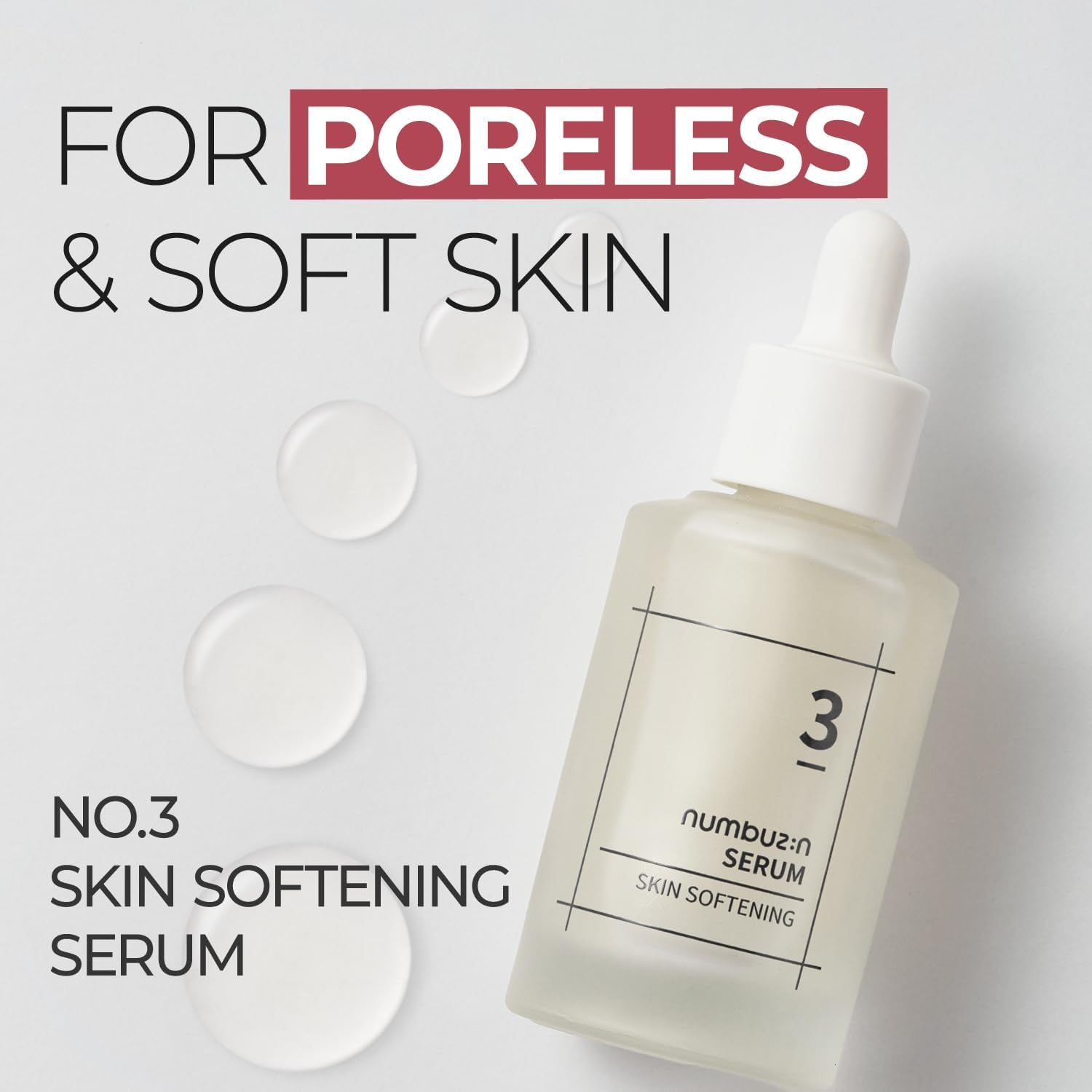 Numbuzin No.3 Skin Softening Serum 50ml – kaoui