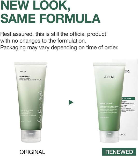 ANUA Heartleaf Quercetinol Deep Cleansing Foam (150ml)