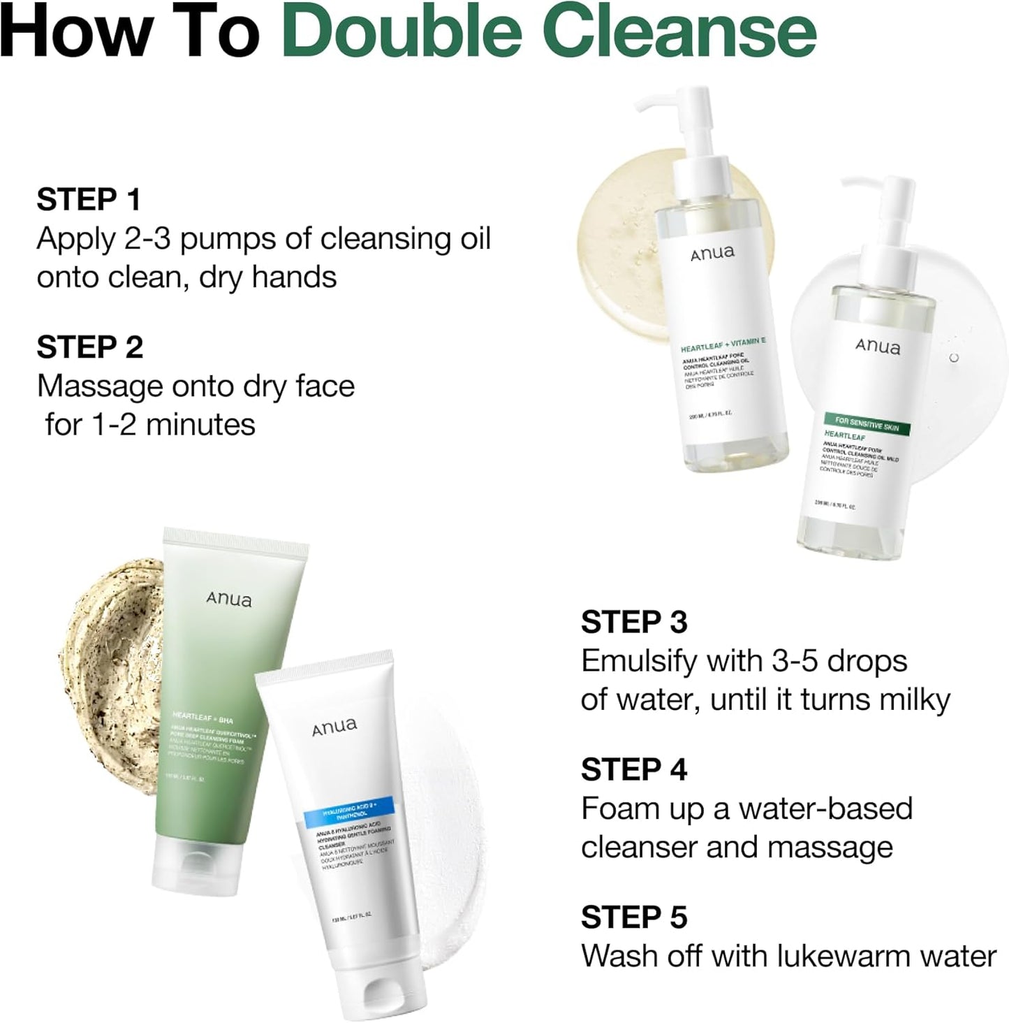 Anua Heartleaf Pore Control Cleansing Oil 200ml