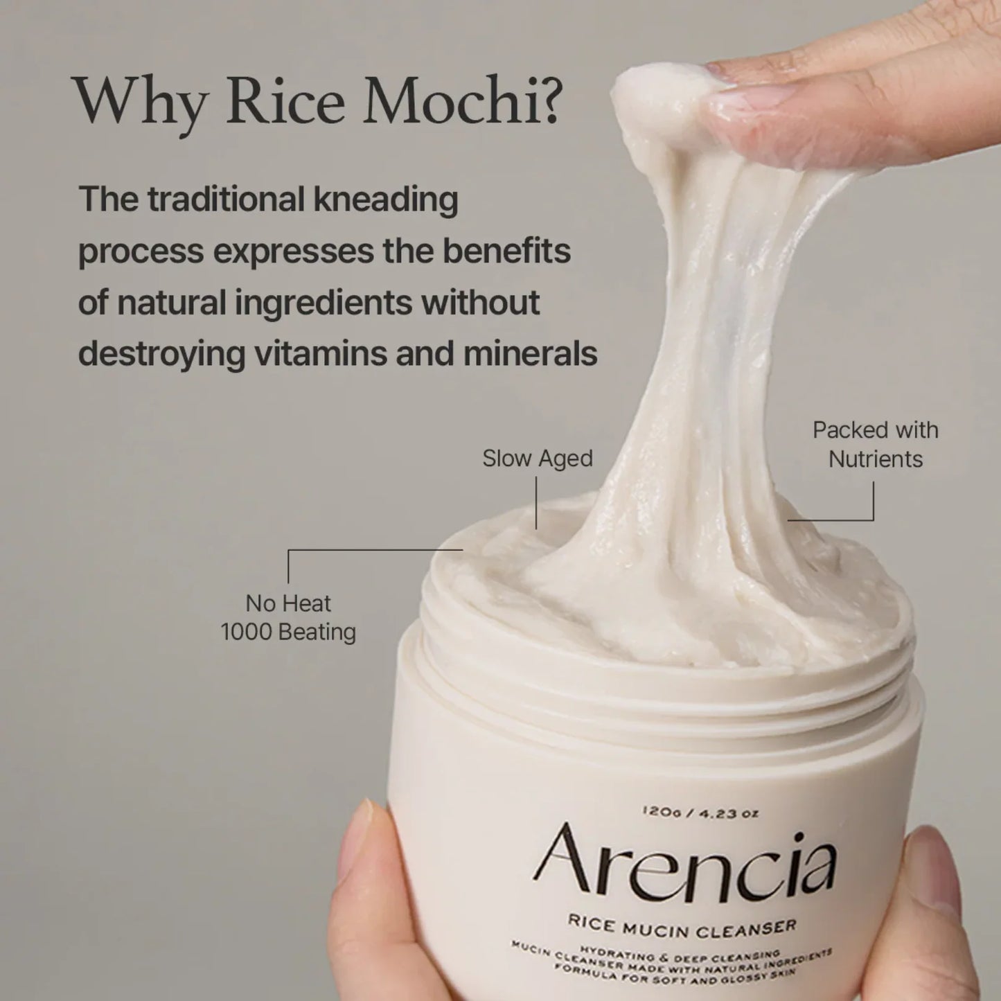 Arencia Rice Mucin Cleanser