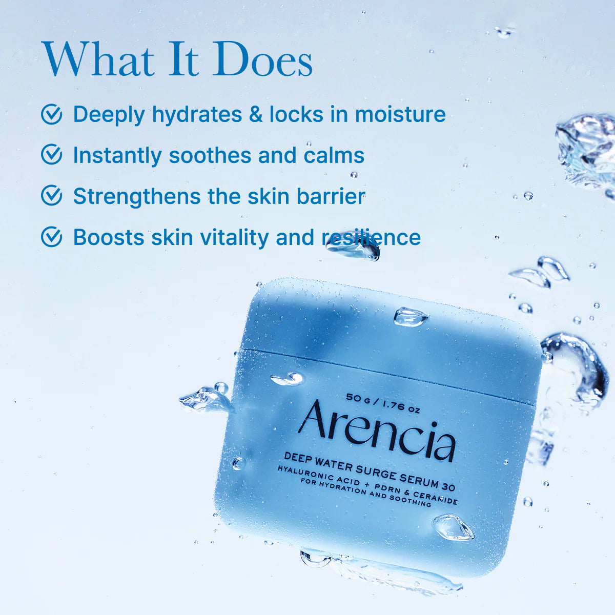 Arencia Deep Water Surge Overnight Serum 30 50g