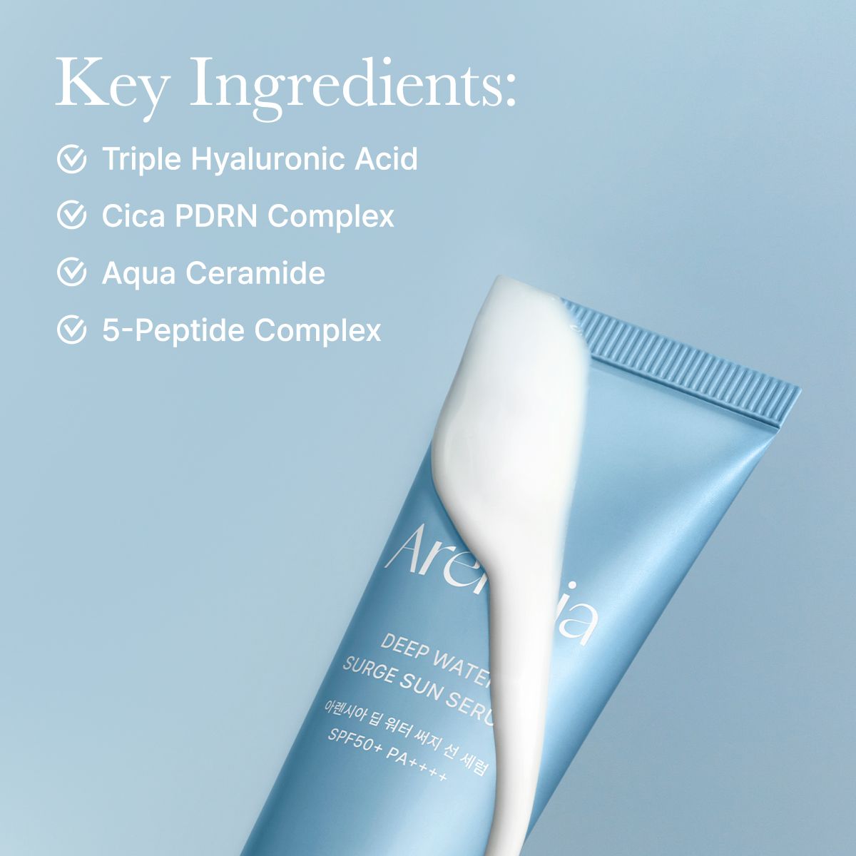 Arencia Deep Water Surge Sun Serum 50ml
