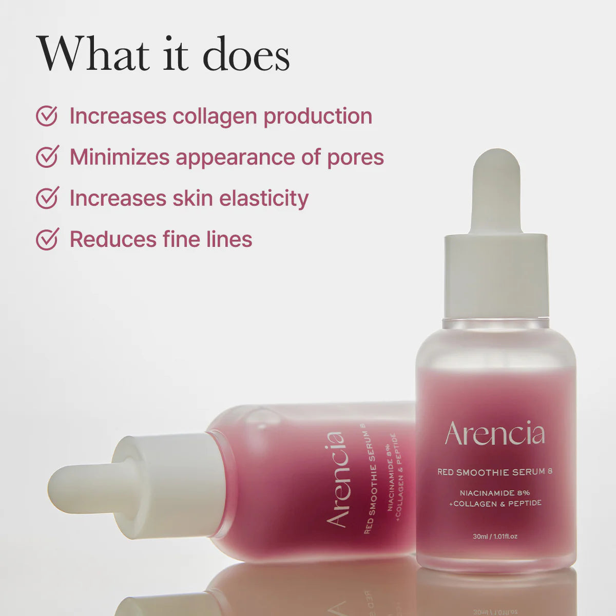 Arencia - Fresh Red Smoothie Serum 8  30ml