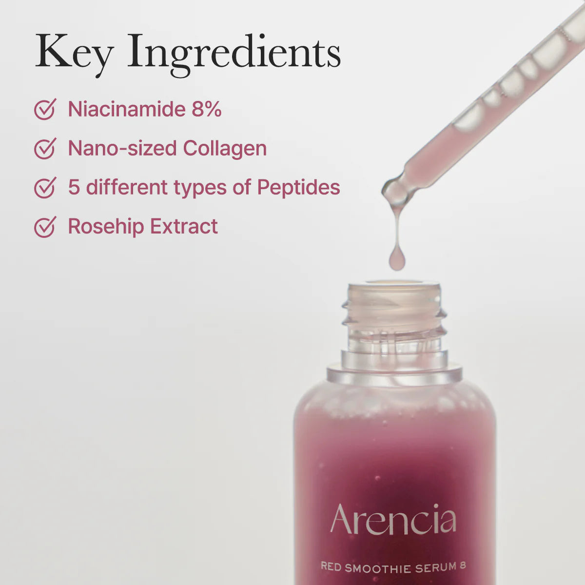 Arencia - Fresh Red Smoothie Serum 8  30ml
