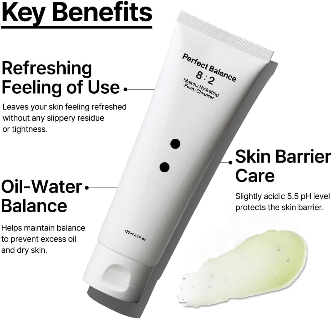 B:Lab Matcha Hydrating Foam Cleanser 120ml