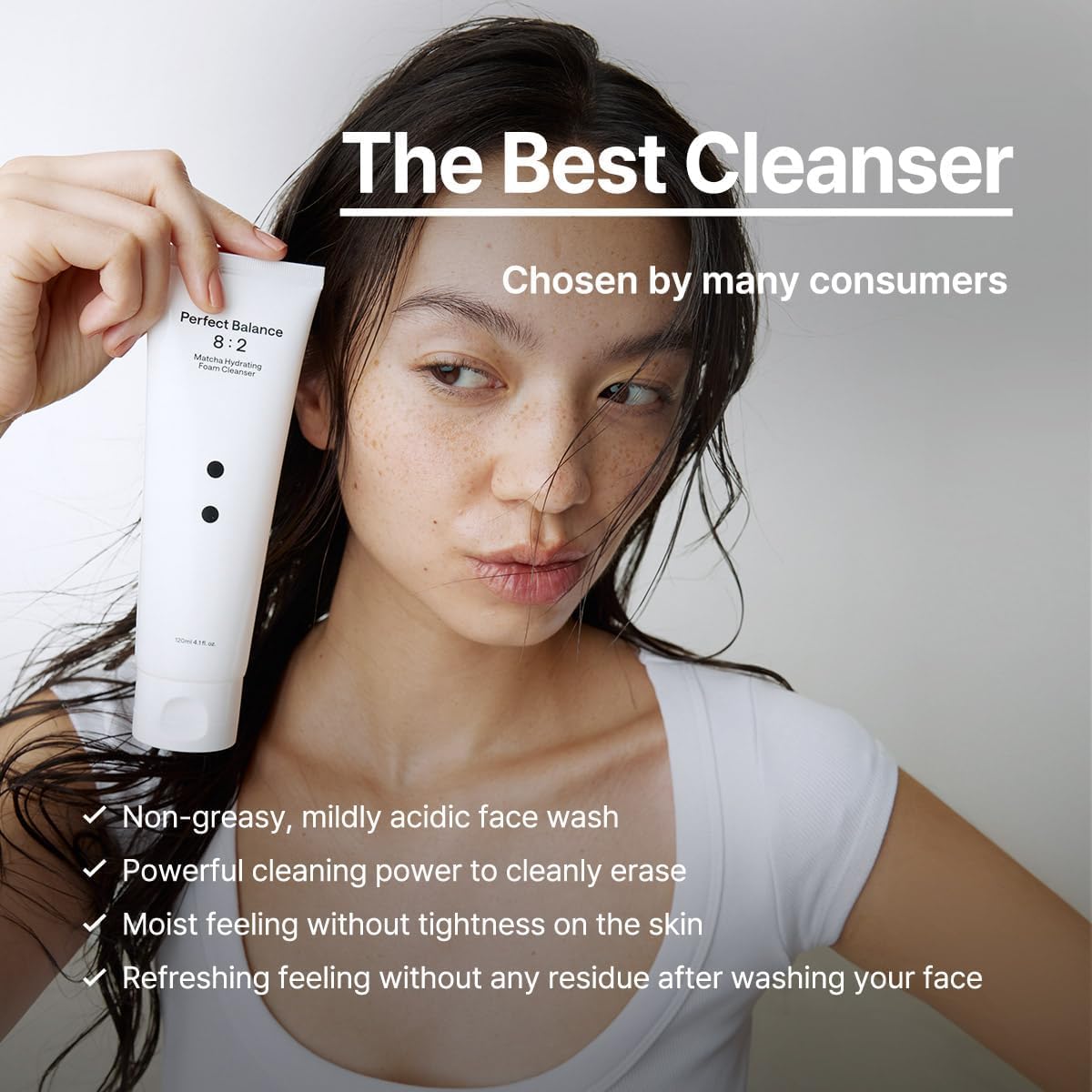 B:Lab Matcha Hydrating Foam Cleanser 120ml