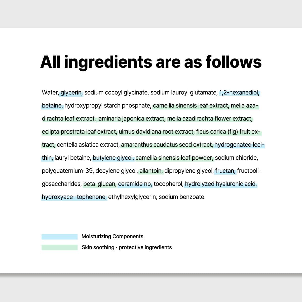 B:Lab Matcha Hydrating Foam Cleanser 120ml