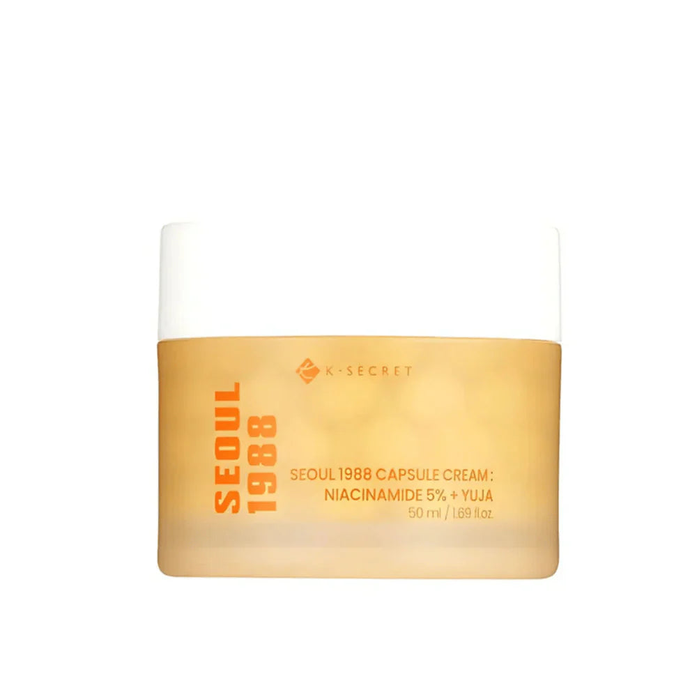K SECRET SEOUL 1988 Capsule Cream : Niacinamide 5% + Yuja 50ml
