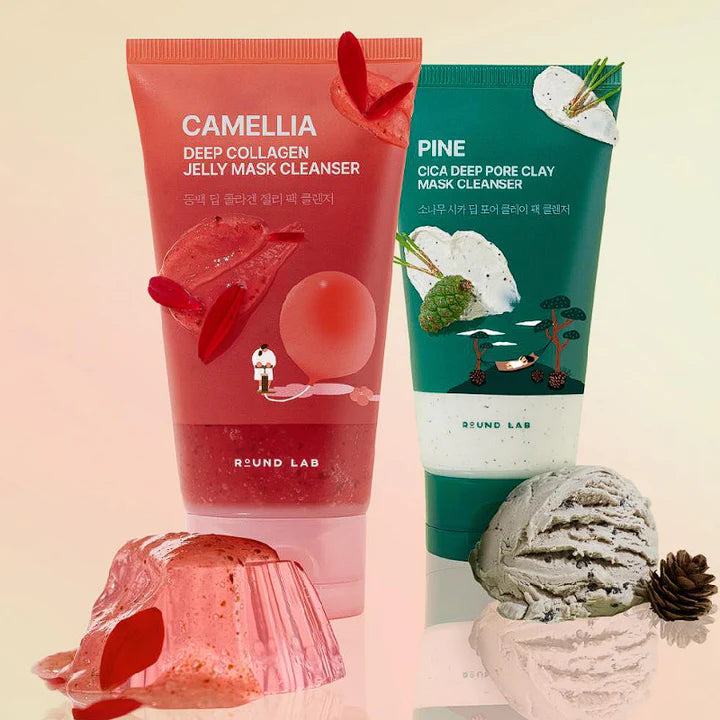 Round Lab Camellia Deep Collagen Jelly Mask Cleanser 150ml
