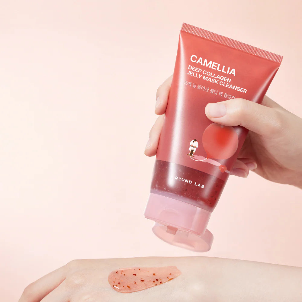 Round Lab Camellia Deep Collagen Jelly Mask Cleanser 150ml