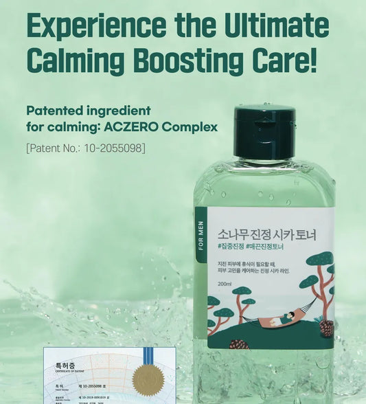 Round Lab For Men Pine Calming Cica Toner 200ml
