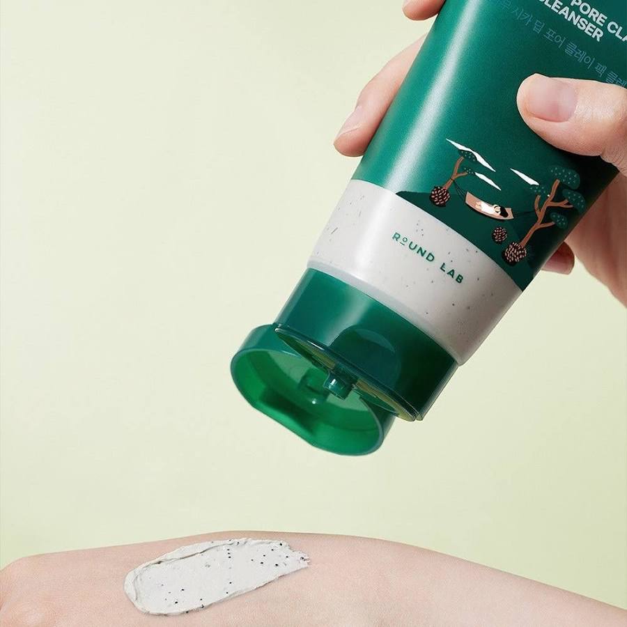 Round Lab Pine Cica Deep Pore Clay Mask Cleanser 150ml