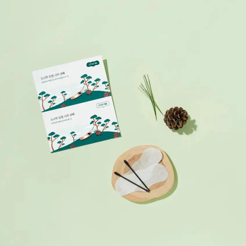 Round Lab Pine Calming Cica Nose Pack Set  (5 Sets)