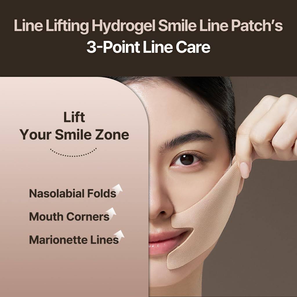 Marshique Line Lifting Hydrogel Smile Line Patch [6 Patches]