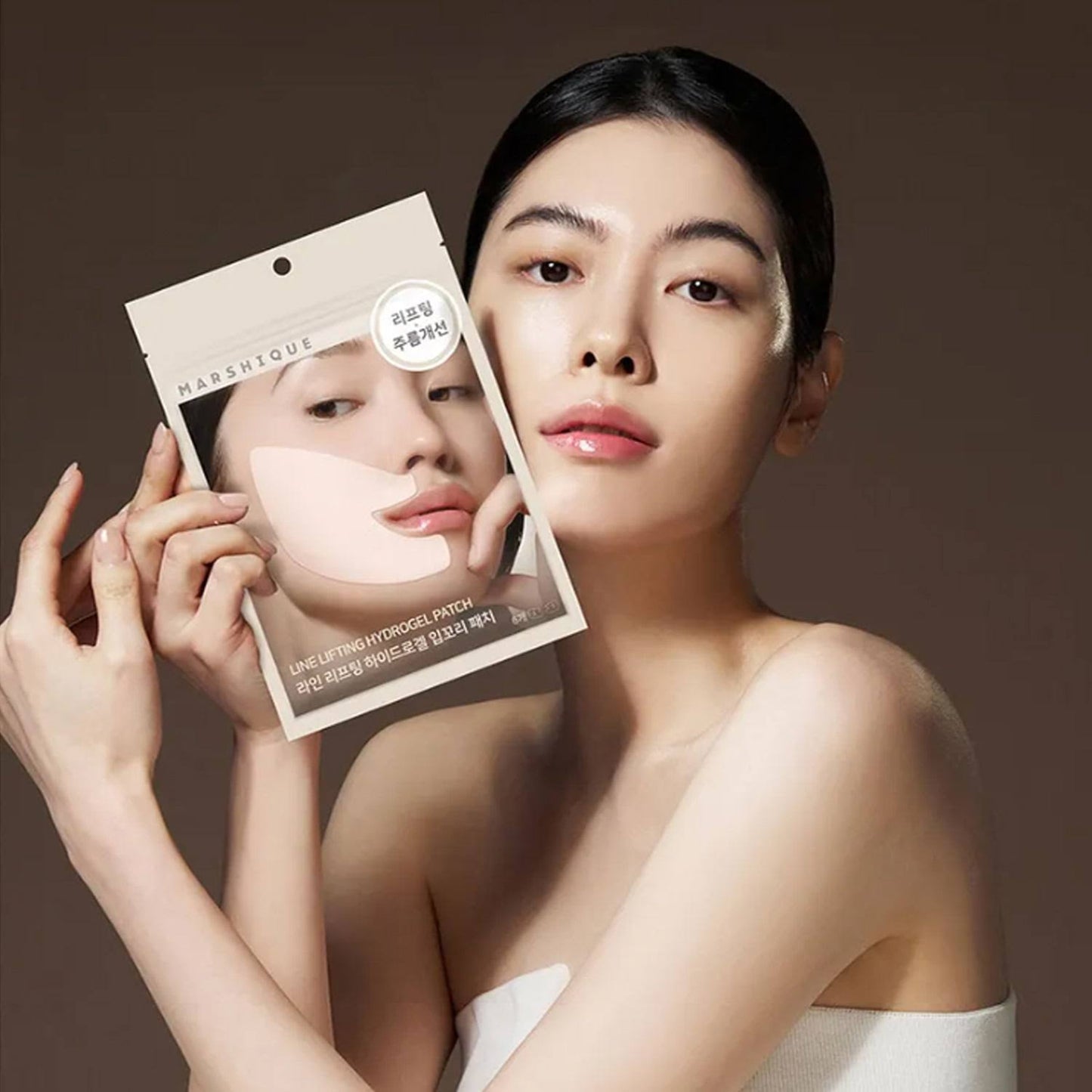 Marshique Line Lifting Hydrogel Smile Line Patch [6 Patches]