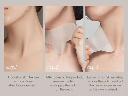 Marshique Wrinkle Repair Hydrogel Neck Patch [4 Sheets]