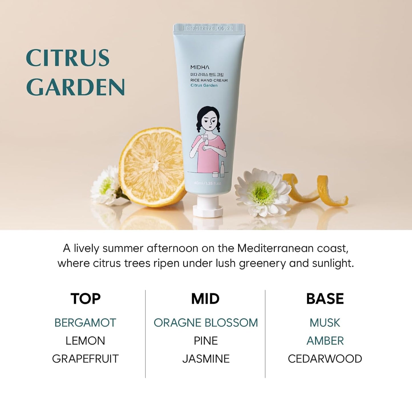 MIDHA Rice Handcream Discovery Set (3 x 40ml)