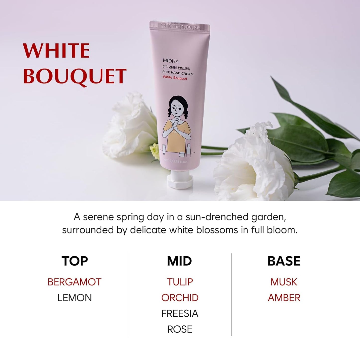 MIDHA Rice Handcream Discovery Set (3 x 40ml)