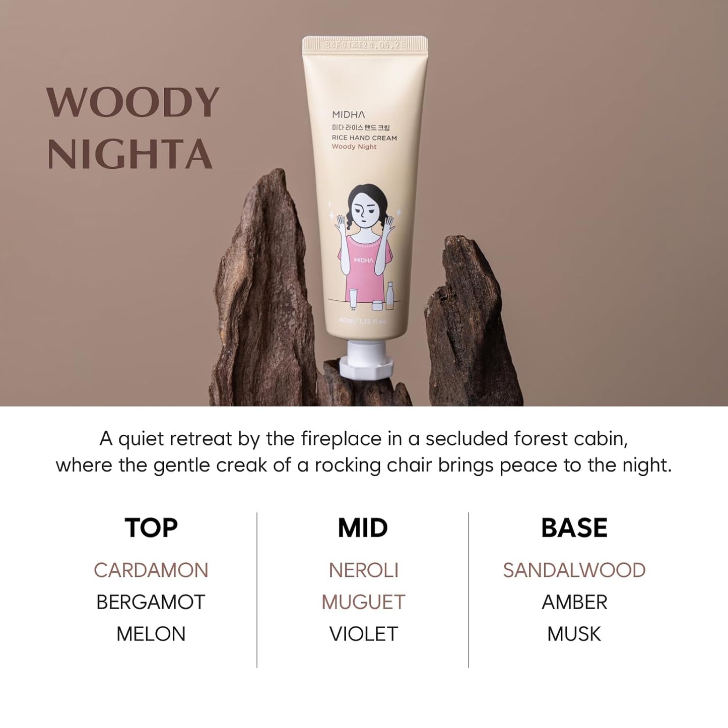 MIDHA Rice Handcream Discovery Set (3 x 40ml)