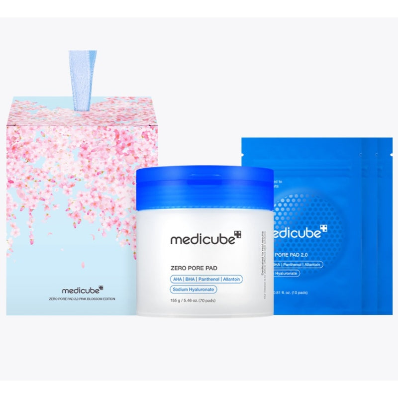 Medicube Zero Pore Pad 2.0 Pink Blossom Edition (100 Pads Total)