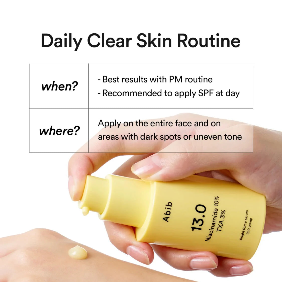 Abib Bright Force Serum 13.0 Pump [30ml]